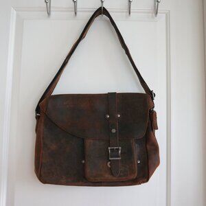 Cow leather Crossbody Satchel